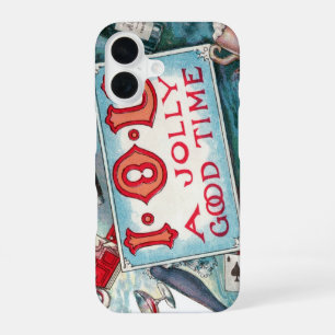 Vintage Vices Party, Gambling Drinking Smoking iPhone 16 Case
