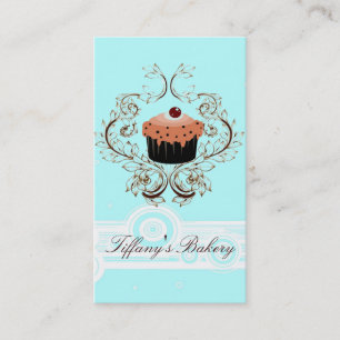 Vintage Victoria Fancy Boutique Blue Business card