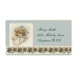 Vintage Victorian Art Address Label Stickers