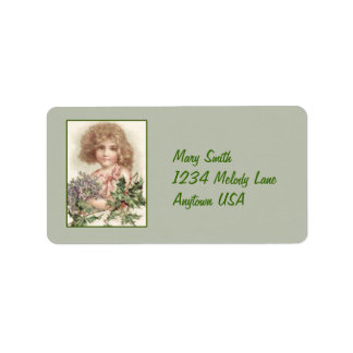 Vintage Victorian Art Address Label Stickers