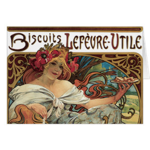 Vintage Victorian Art Nouveau by Alphonse Mucha
