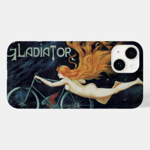 Vintage Victorian Art Nouveau, Gladiator Cycles Case-Mate iPhone 14 Case