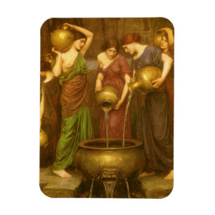 Vintage Victorian Art, The Danaides by Waterhouse Magnet