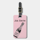 Vintage/Victorian Champagne Bottle Personnalised