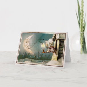 Vintage Victorian Christmas Card