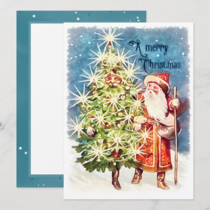 Vintage Victorian Christmas Card