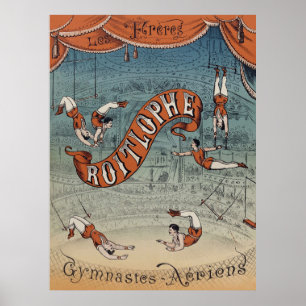 Vintage Victorian Circus Poster
