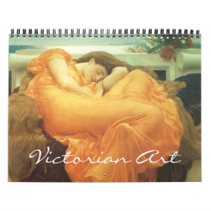 Vintage Victorian Era and Pre-Raphaelite Art Calendar