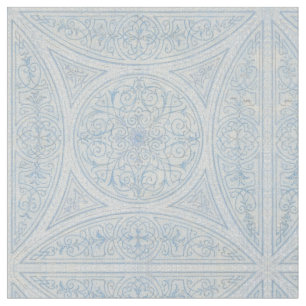 Vintage Victorian Era Filigree Pattern Fabric