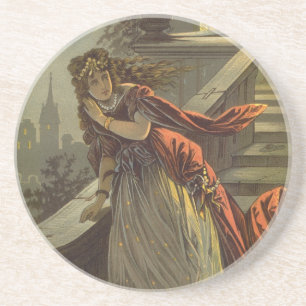 Vintage Victorian Fairy Tale, Cinderella Coaster