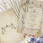Vintage Victorian Floral Ornaments Wedding<br><div class="desc">Foil Vintage Victorian wedding invitations in a floral, romantic, and whimsical design. Victorian flourishes complement classic art deco fonts. Please enter your custom information, and you're done. If you wish to change the design further, click the blue "Customise It" button. Thank you so much for considering my design for your...</div>