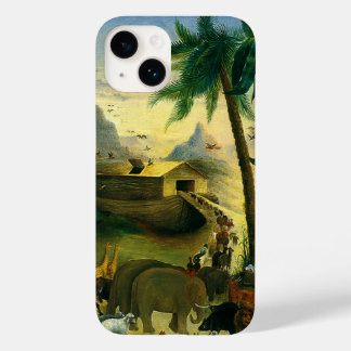 Vintage Victorian Folk Art, Noah's Ark by Hidley Case-Mate iPhone 14 Case