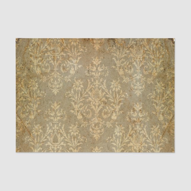 Vintage,victorian,grunge,damask,antique,wall paper (Front)