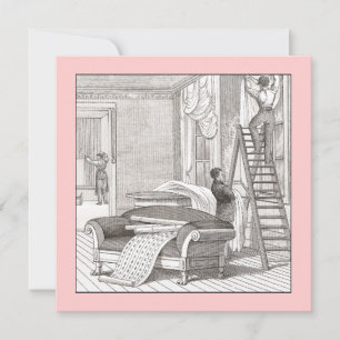 Vintage Victorian Housewarming / Open House Invitation