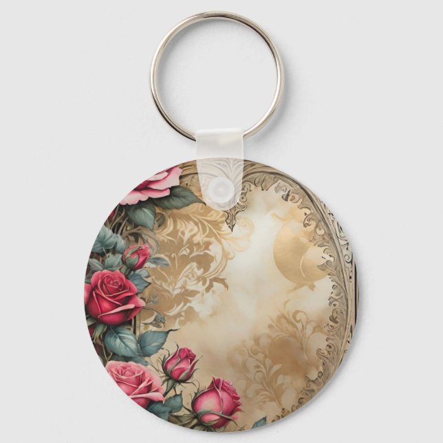 Vintage Victorian  Key Ring (Front)
