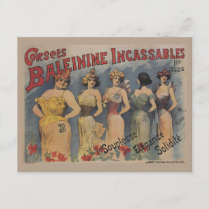 Vintage Victorian Lingerie Wedding Shower Invitation