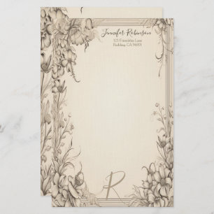 Vintage Victorian Look Stationery