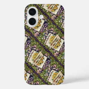 Vintage Victorian New Year iPhone 16 Case