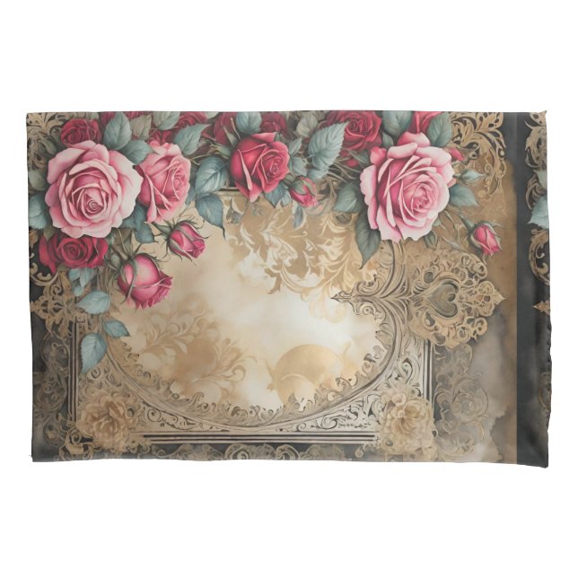 Vintage Victorian  Pillowcase (Front)