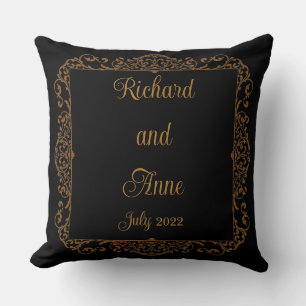 Vintage Victorian Romantic Fairytale Wedding Cushion