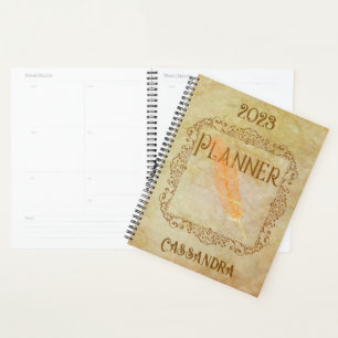 Vintage Victorian Romantic Steampunk Personalised Planner