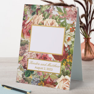 Vintage Victorian Rose Floral Collage