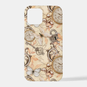 Vintage Victorian Shabby Chic Country Pattern iPhone 12 Pro Case