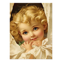 Vintage Victorian Style Angel Illustration Amy