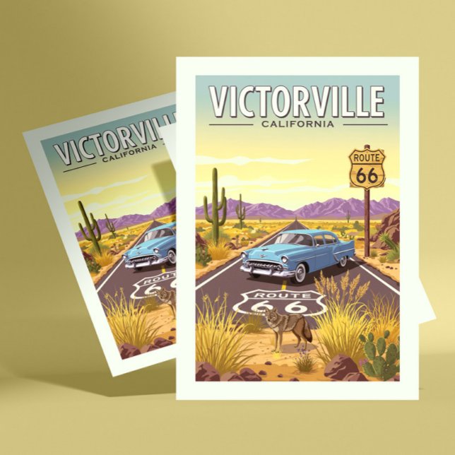 Vintage Victorville California Postcard (Creator Uploaded)