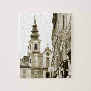Vintage Vienna, Austria Jigsaw Puzzle