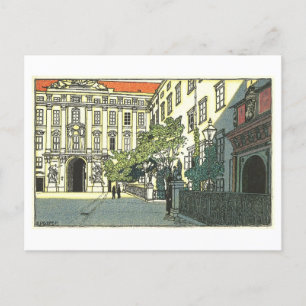 Vintage Vienna Hofburg Palace Postcard