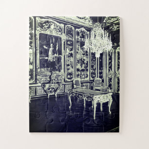 Vintage Vienna Schonbrunn palace Vieux Laque Room Jigsaw Puzzle