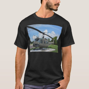 Vintage Vietnam Uh-1 Huey Military Helicopter T-Shirt