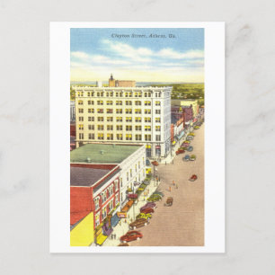 Vintage View of Athens, Georgia, Postcard