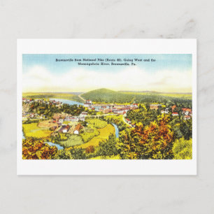 Vintage View of Brownsville, Pennsylvania, Postcard