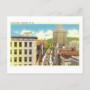 Vintage View of Charleston, West Virginia, Postcard