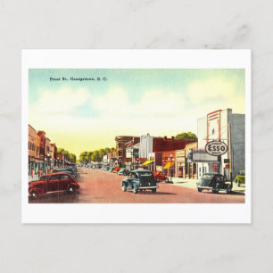 Vintage View of Georgetown, South Carolina, Postcard