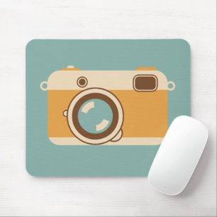 Vintage Viewfinder Film Camera Analogue Style Mouse Pad
