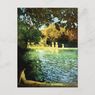 Vintage Villas & Gardens: The Pool Postcard