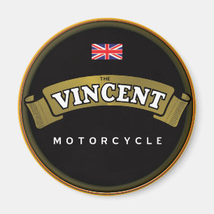 Vintage Vincent Motorcycles Magnet