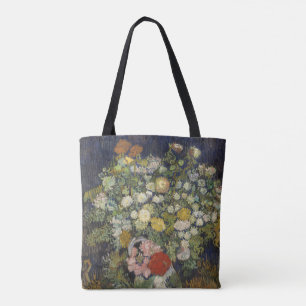 Vintage Vincent Van Gogh Bouquet of Flowers Tote Bag