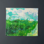 Vintage Vincent Van Gogh Green Wheat Fields Tapestry<br><div class="desc">Pretty , Vintage , Beautiful painting Green Wheat Fields, Auvers (1890) by Vincent Van Gogh.This is an old masterpiece from the dutch master painter Vincent Van Gogh. This painting is a part of his wheat field series. The setting of this natural landscapse painting were the utlying fields of Auvers .This...</div>