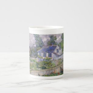 Vintage Vincent van Gogh Houses in Auvers Bone China Mug