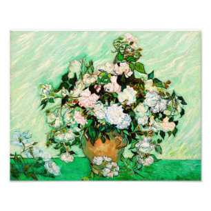 Vintage Vincent Van Gogh Roses (1890) Photo Print
