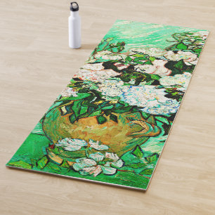 Vintage Vincent Van Gogh Roses (1890) Yoga Mat
