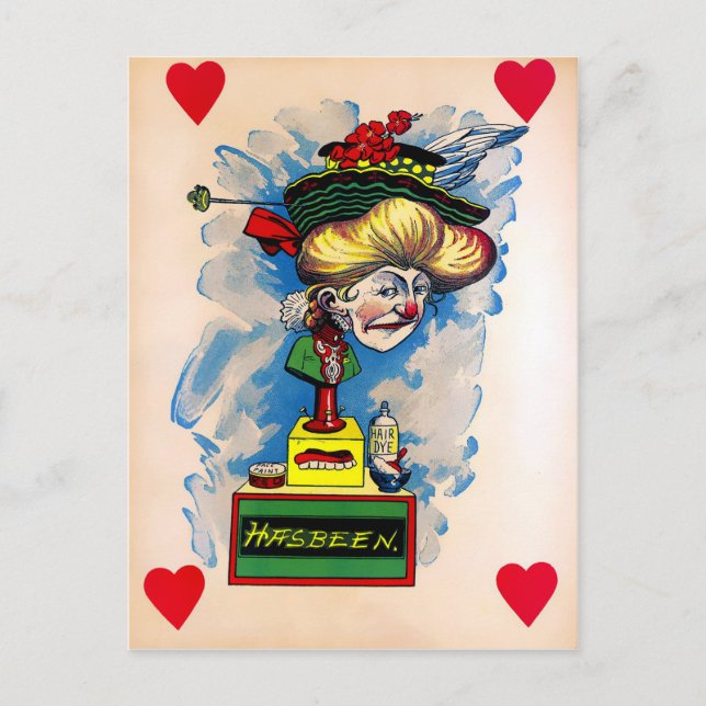 Vintage Vinegar Valentines Day Postcard (Front)