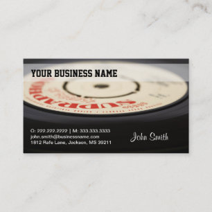 Vintage Vinyl business card