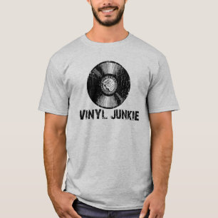Vintage Vinyl Junkie T-Shirt