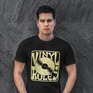 Vintage Vinyl Rules T-Shirt