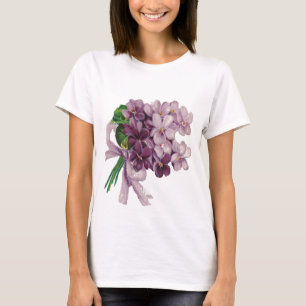Vintage Violets Nosegay Bouquet Women's T-Shirt